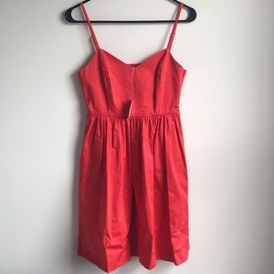 Orange Gap Dress